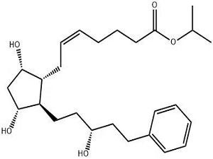 Latanoprost structure diagram