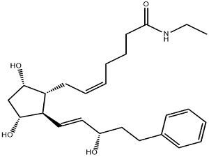 Bimatoprost Chemical formula
